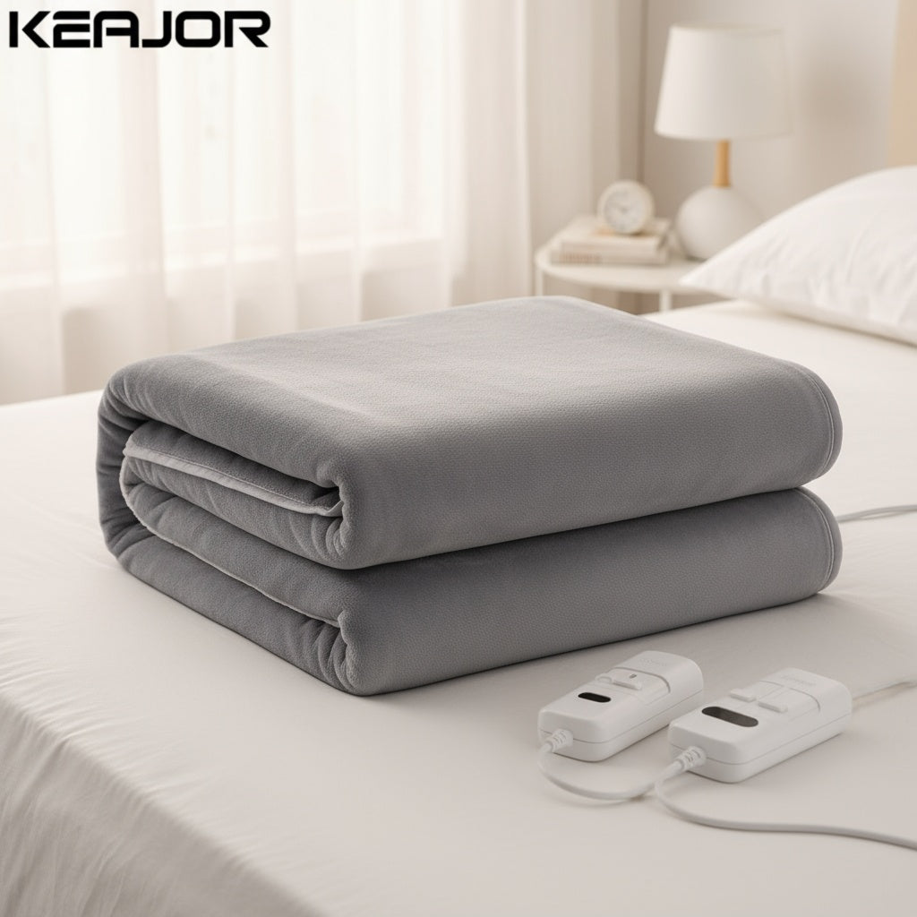 Sur-matelas chauffant bi zone électrique